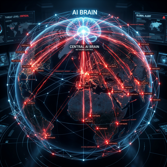 The Global Reach of AI-Driven Attacks: Compromising 600+ FortiGate Devices in Minutes